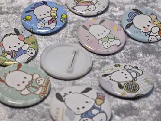 Kawaii Poch Badge Pins Backpack Decoration Children Birthday Gifts Cartoon Broch (Copy)