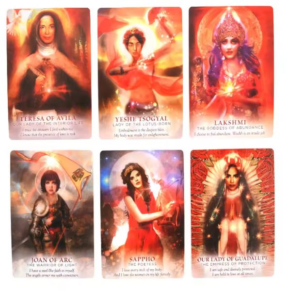 The Divine Feminine Oracle Card Deck