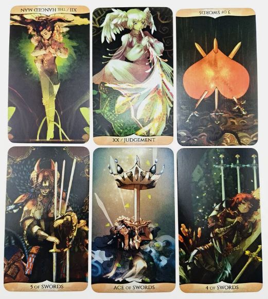 Traditional Manga Tarot Card Deck