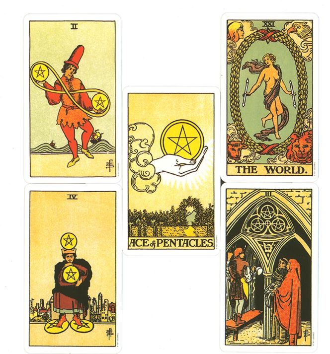 The Original Rider Waite Tarot Card Deck