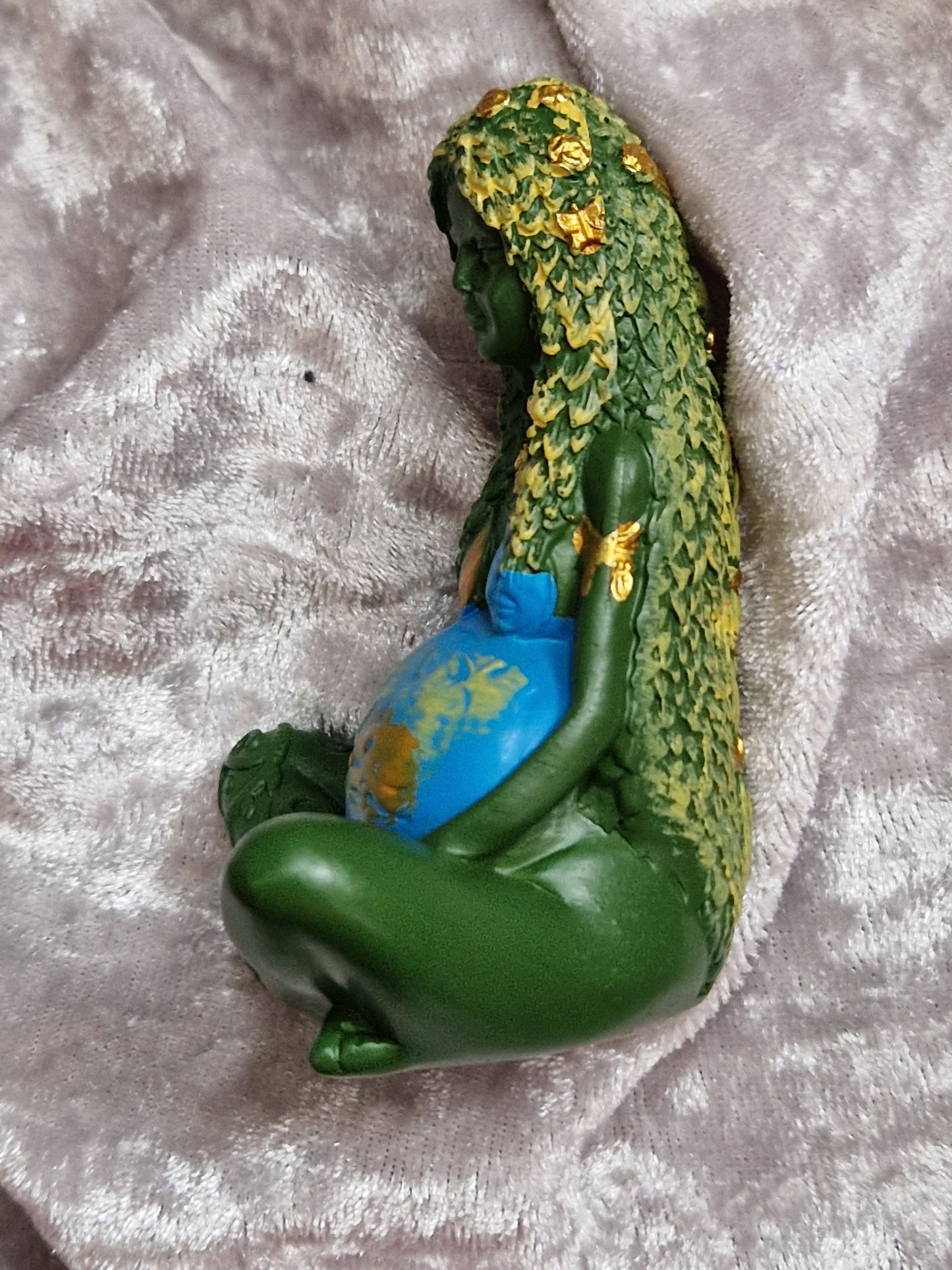 Mother Earth Statue Resin Crafts Decoration Millyear Gaia Statue Goddess of Art Desktop Ornament Sculpture Home Decoration Gifts