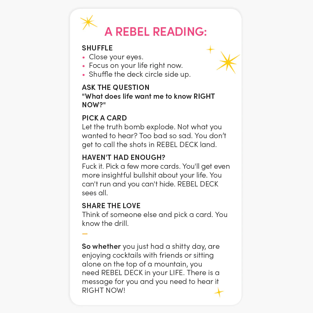 Rebel Deck the Oracle with Attitude
