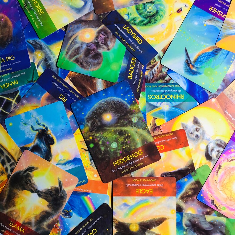 Archangel Animal Oracle Card Deck