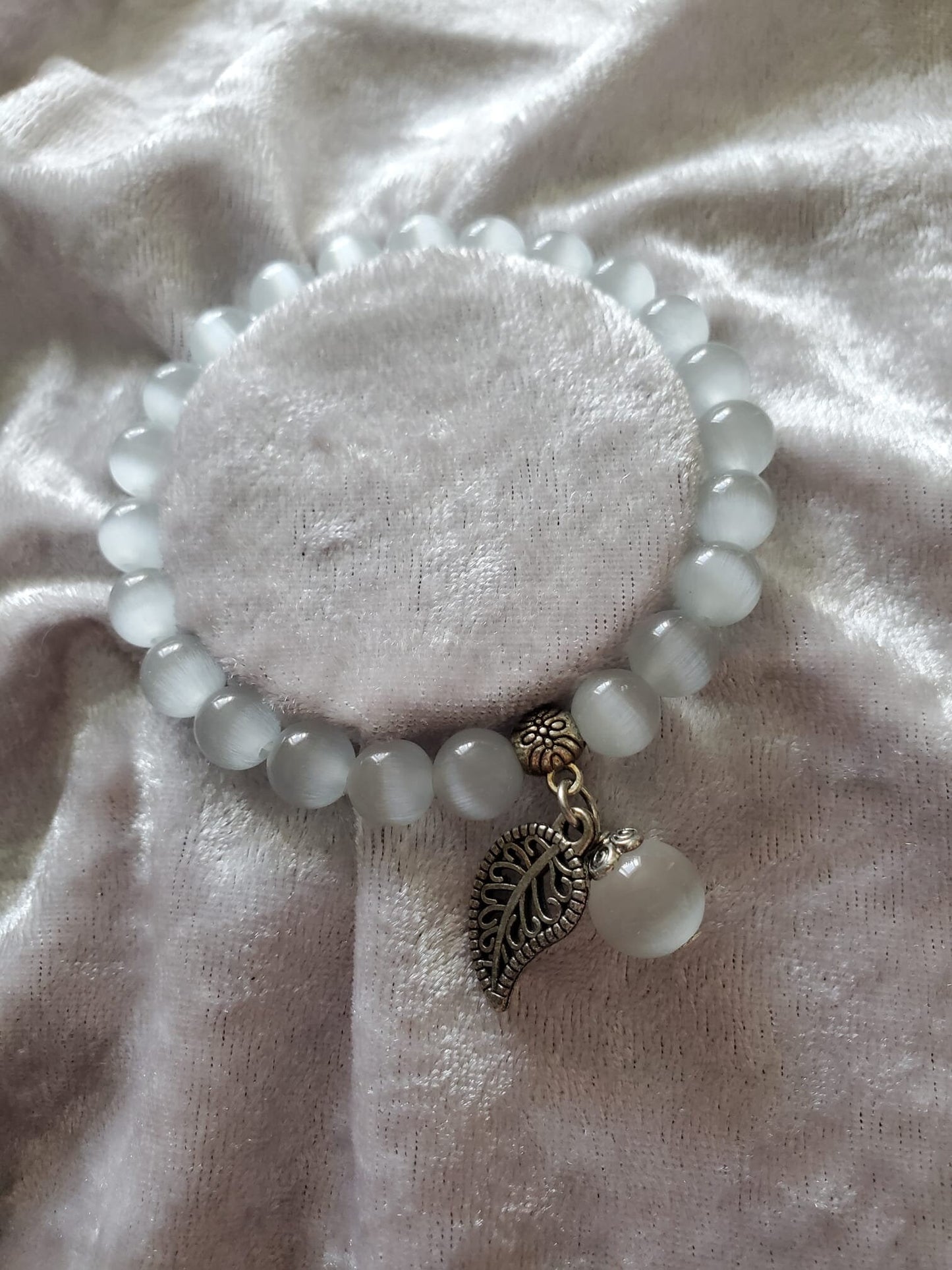 Cat Eye Healing Bracelet. Spiritual UK Handmade Chakra Bead Stretch Bracelet Jewelry. Pink, Blue, Green, Yellow and more. Free UK postage