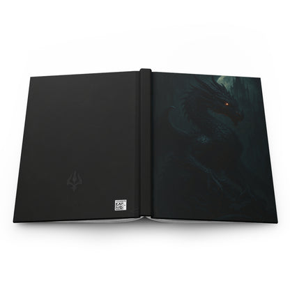 Dragon Moon Hardcover Journal — Dark Fantasy Notebook for Writers & RPG Players