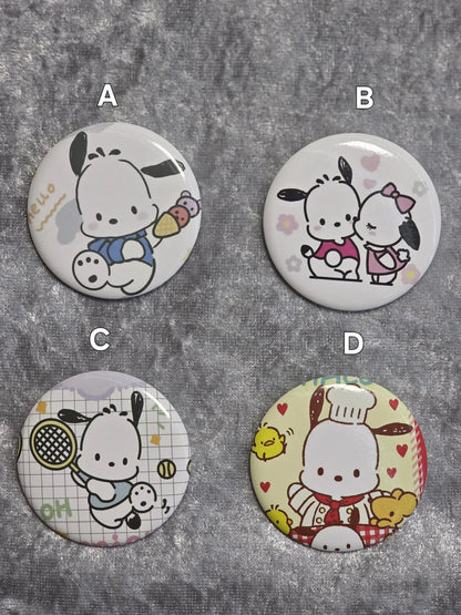 Kawaii Poch Badge Pins Backpack Decoration Children Birthday Gifts Cartoon Broch (Copy)