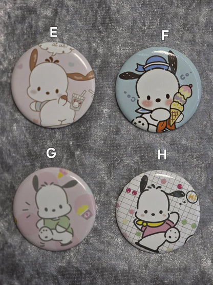 Kawaii Poch Badge Pins Backpack Decoration Children Birthday Gifts Cartoon Broch (Copy)