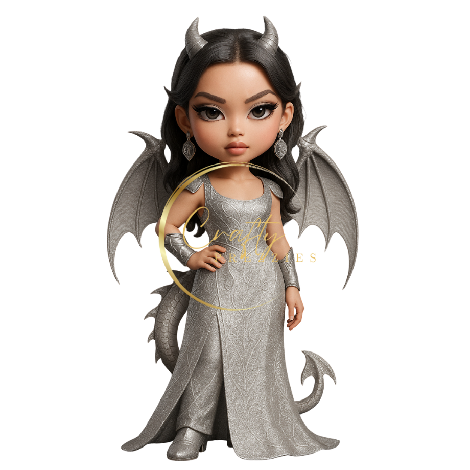 Clipart 10 PNG Bundle – Dragon Girls & Boys (Digital Download)