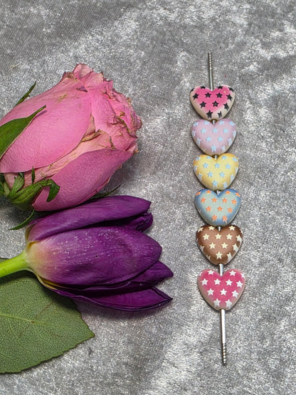 Artisan Dot Handmade Heart shape Beads for craft ideas