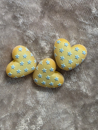Artisan Dot Handmade Heart shape Beads for craft ideas