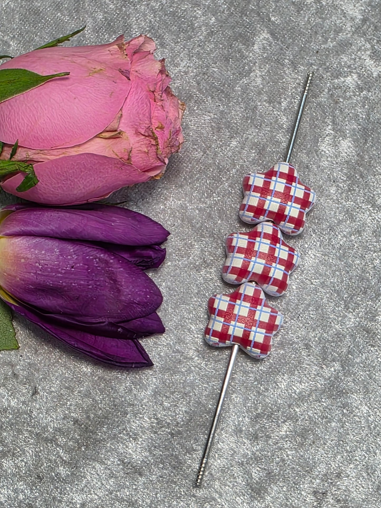 Artisan Chase Handmade Flower shape Beads for craft ideas