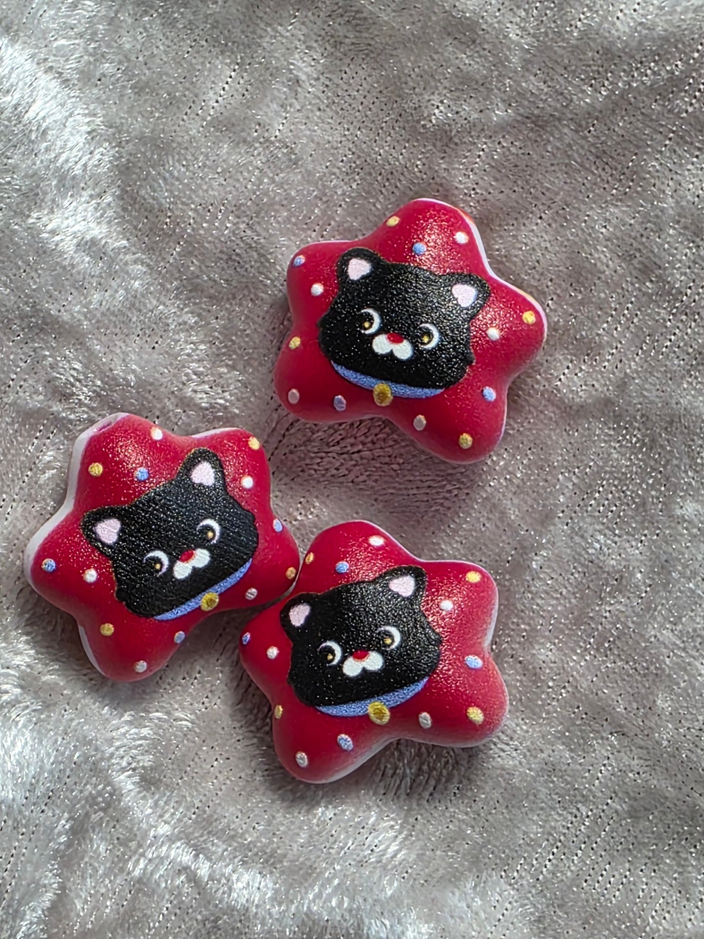 Artisan Cat Handmade Flower shape Beads for craft ideas