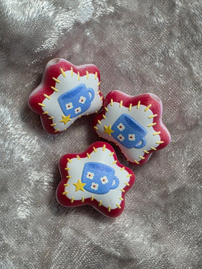 Artisan Handmade Flower shape Beads for craft ideas