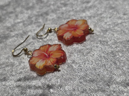 Handmade Cute Flower Dangle Earrings | Kawaii Flower Jewellery