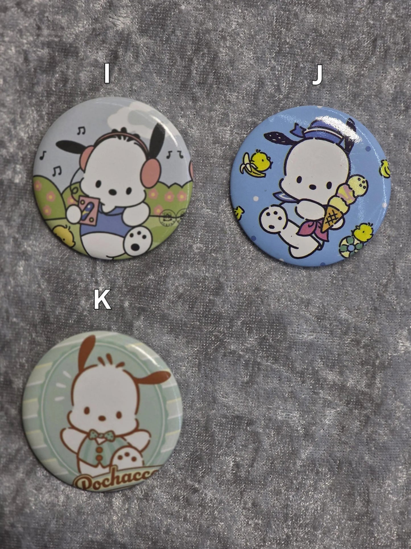 Kawaii Poch Badge Pins Backpack Decoration Children Birthday Gifts Cartoon Broch (Copy)