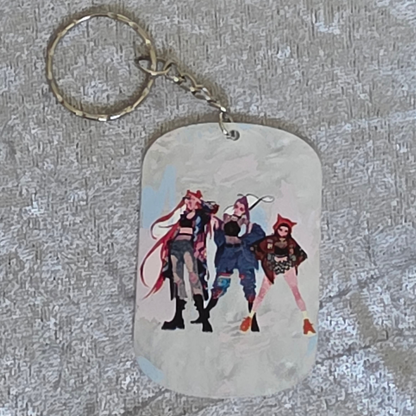 KPop Keychain: Kawaii Keyring, Saja Huntrix Theme
