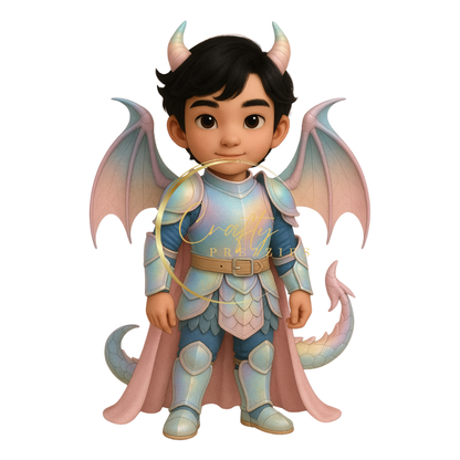 Clipart 10 PNG Bundle – Dragon Girls & Boys (Digital Download)