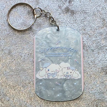 Cinna Keychain – Kawaii Anime Bag Charm & Acrylic Keyring