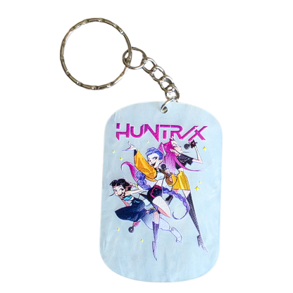 Keychain: K-POP Demon Hunters Kawaii Keyring, Saja Huntrix Theme