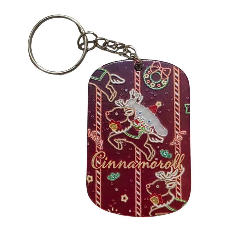 Keychain: Cinna Inspired Kawaii Anime Bag Charm & Acrylic Keyring