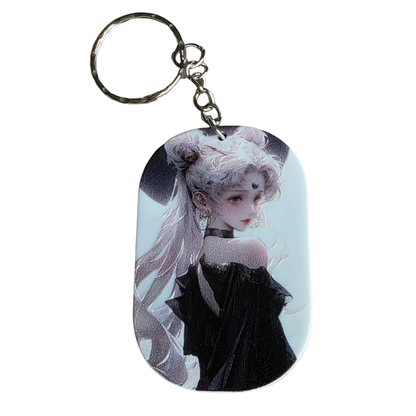 Keychain: Sailor Moon Inspired Kawaii Anime Keyring, Bag Charm