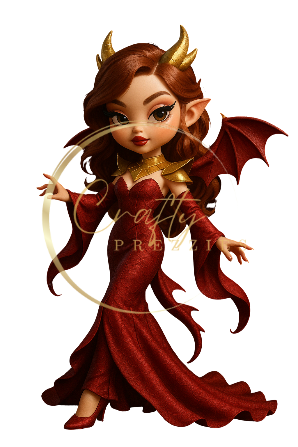 Clipart 10 PNG Bundle – Dragon Girls & Boys (Digital Download)