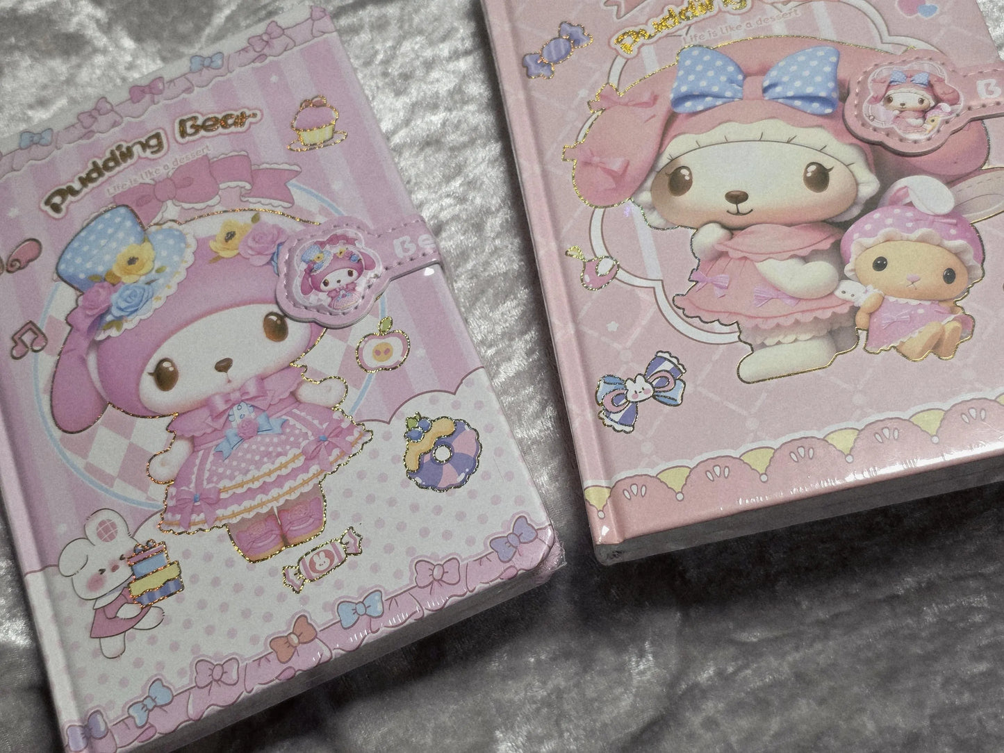 Cute Cartoon Notebook - Stationery. Cinna, Mel, Kitty, Ku, Pom - Kids Daily Weekly Agenda Planner