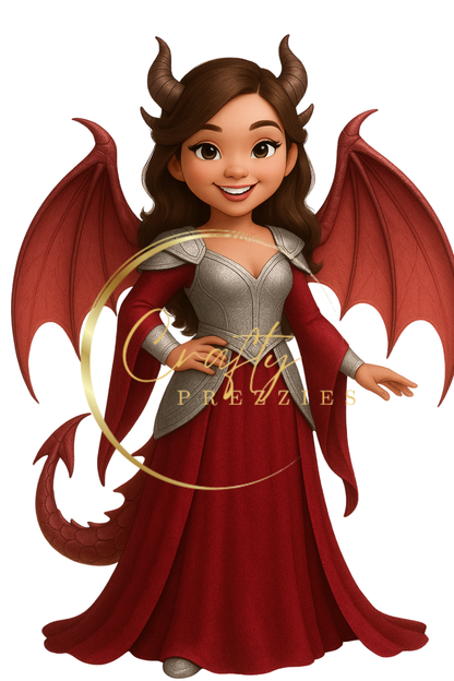 Clipart 10 PNG Bundle – Dragon Girls & Boys (Digital Download)