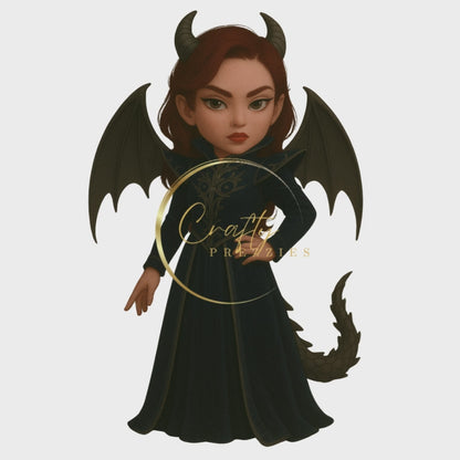 Clipart 10 PNG Bundle – Dragon Girls & Boys (Digital Download)