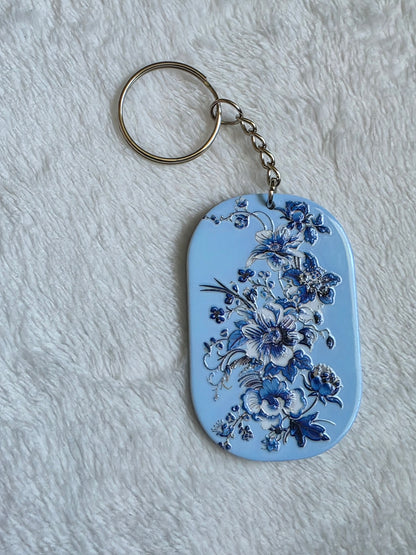 Keychain: Flowers Kawaii Keyring, Bag Charm