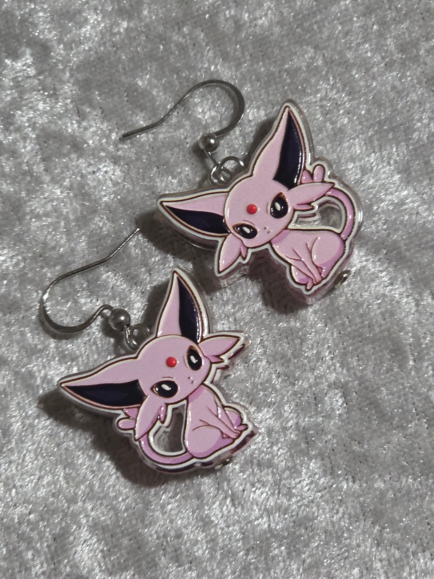 Handmade Pokemons Dangle Earrings | Kawaii Animal Jewellery
