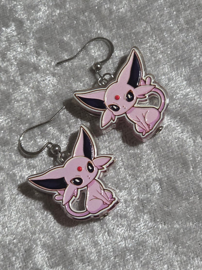 Handmade Pokemons Dangle Earrings | Kawaii Animal Jewellery