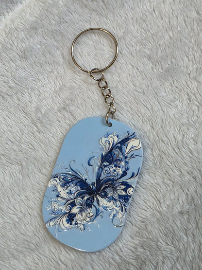 Keychain: Butterfly Kawaii Keyring, Bag Charm, Tag