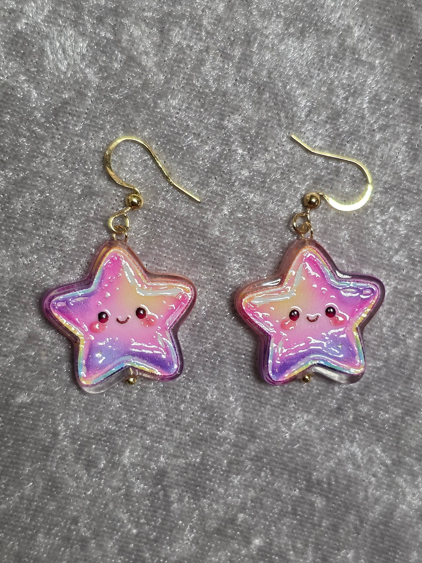 Handmade Happy Weather Dangle Earrings | Kawaii Animal Jewellery