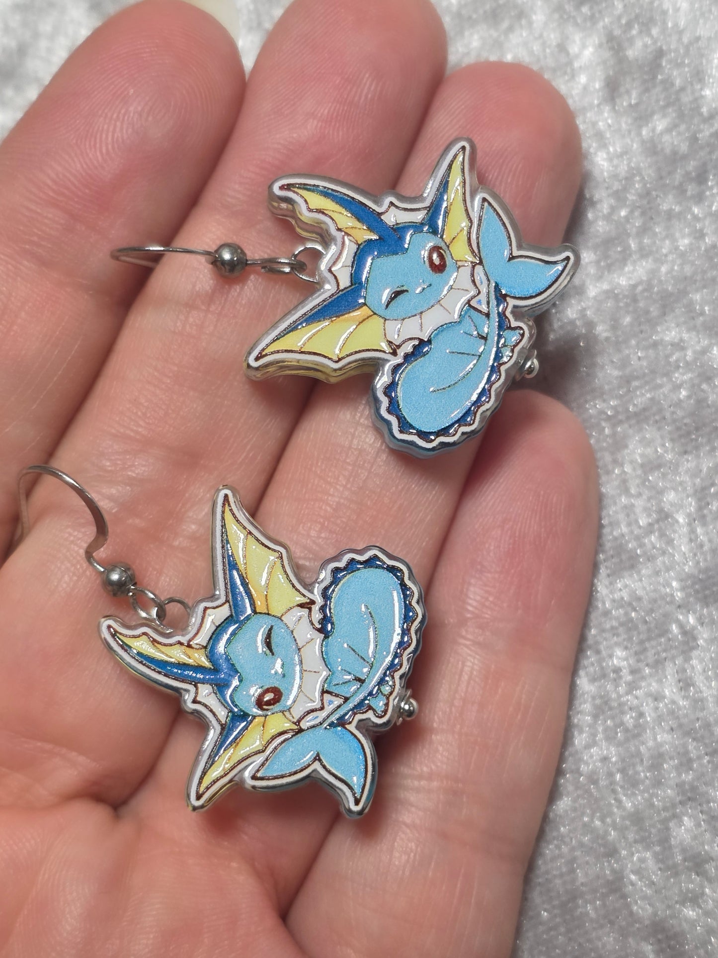 Handmade Pokemons Dangle Earrings | Kawaii Animal Jewellery