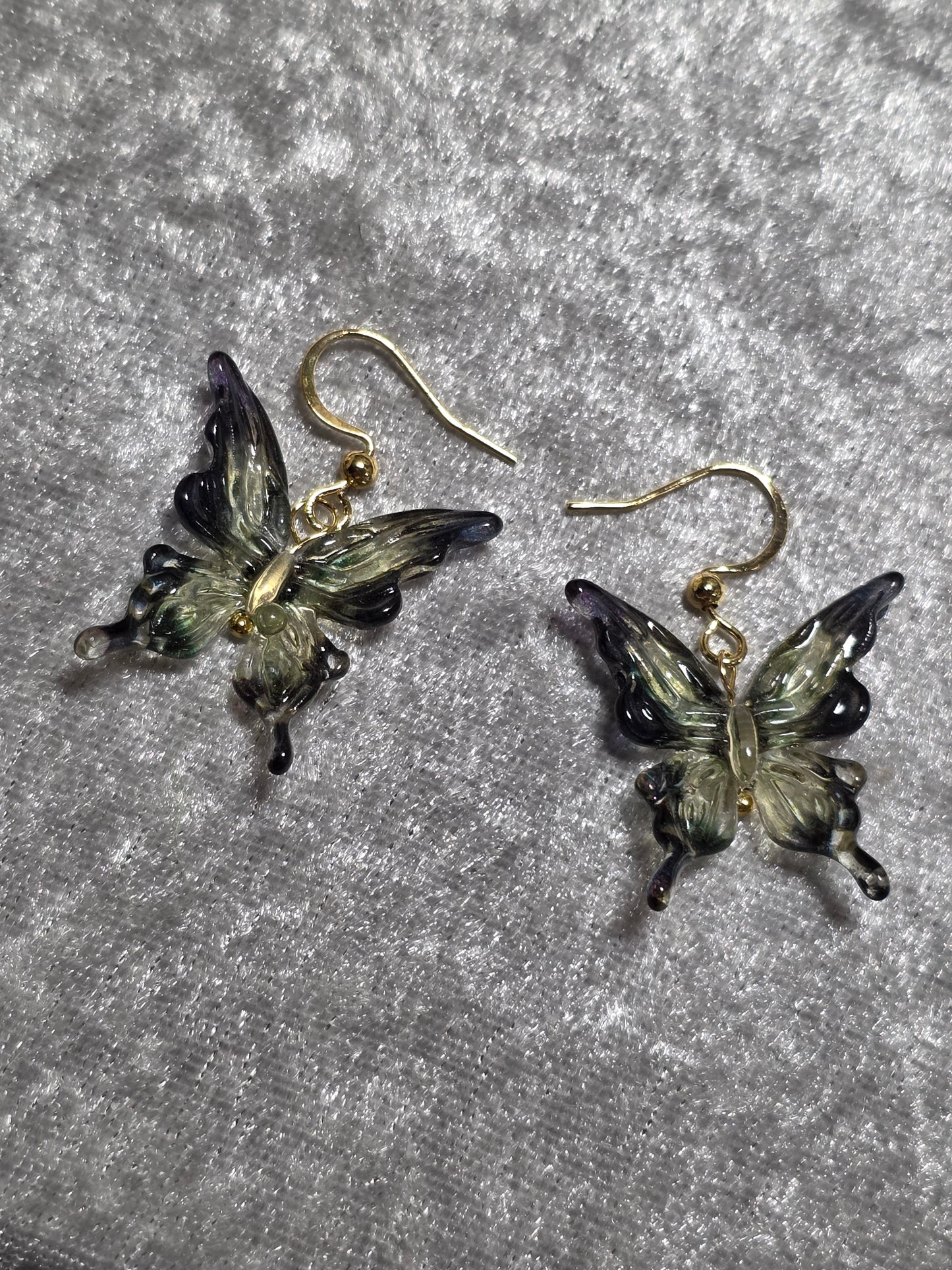 Handmade Cute Kitty Moon Dangle Earrings | Kawaii Animal Jewellery