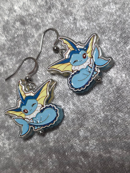 Handmade Pokemons Dangle Earrings | Kawaii Animal Jewellery