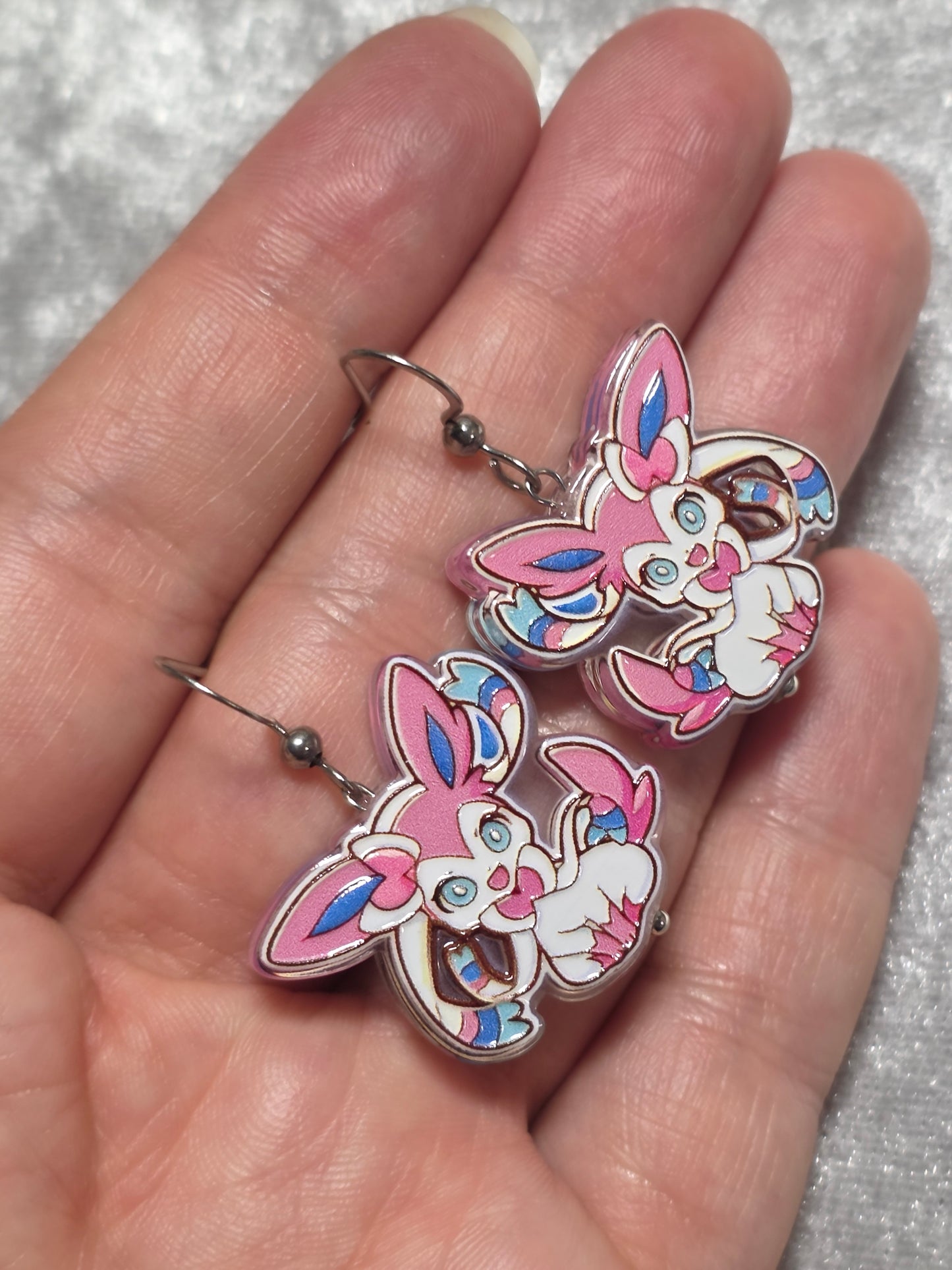Handmade Pokemons Dangle Earrings | Kawaii Animal Jewellery