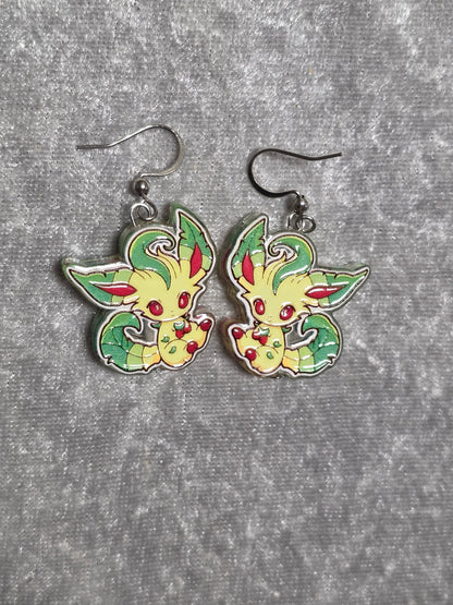 Handmade Pokemons Dangle Earrings | Kawaii Animal Jewellery