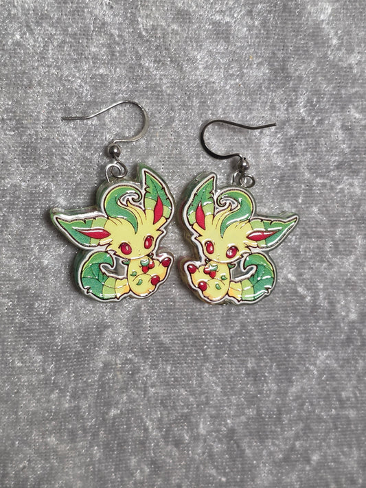 Handmade Pokemons Dangle Earrings | Kawaii Animal Jewellery