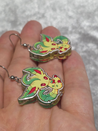 Handmade Pokemons Dangle Earrings | Kawaii Animal Jewellery