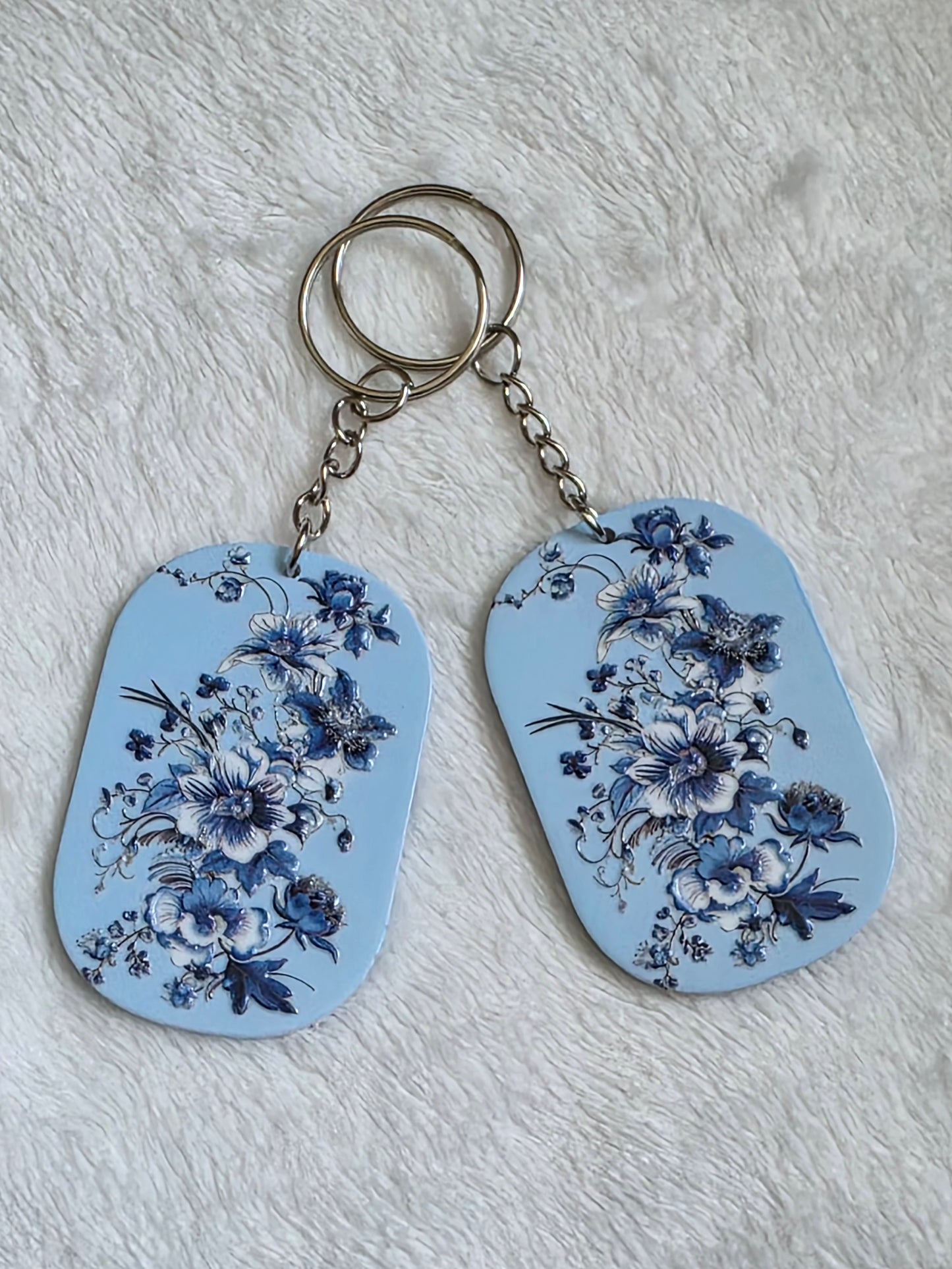 Keychain: Flowers Kawaii Keyring, Bag Charm