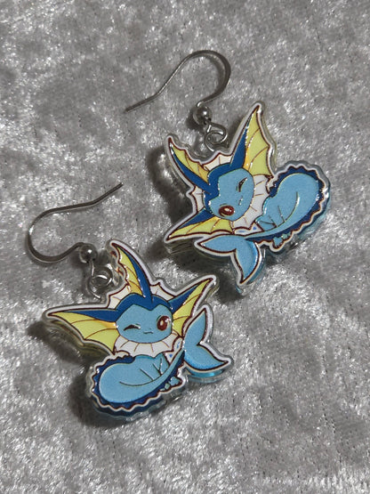 Handmade Pokemons Dangle Earrings | Kawaii Animal Jewellery