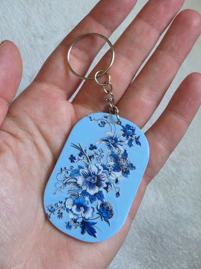 Keychain: Flowers Kawaii Keyring, Bag Charm